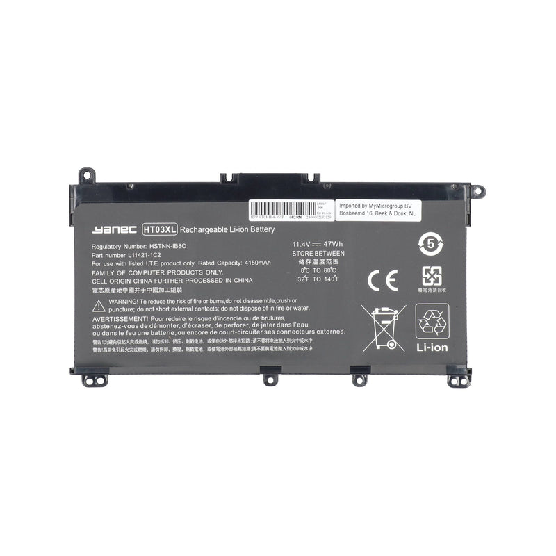Yanec laptop accu 4150mah