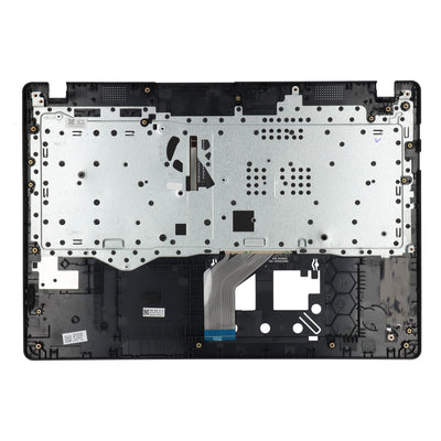 Ty acer laptop toetsenbord qwer us + top cover - zwart