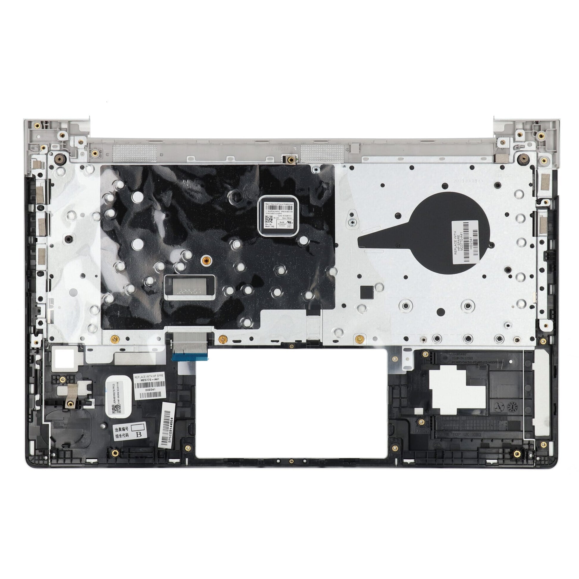 Ty hp laptop toetsenbord azer be + top cover