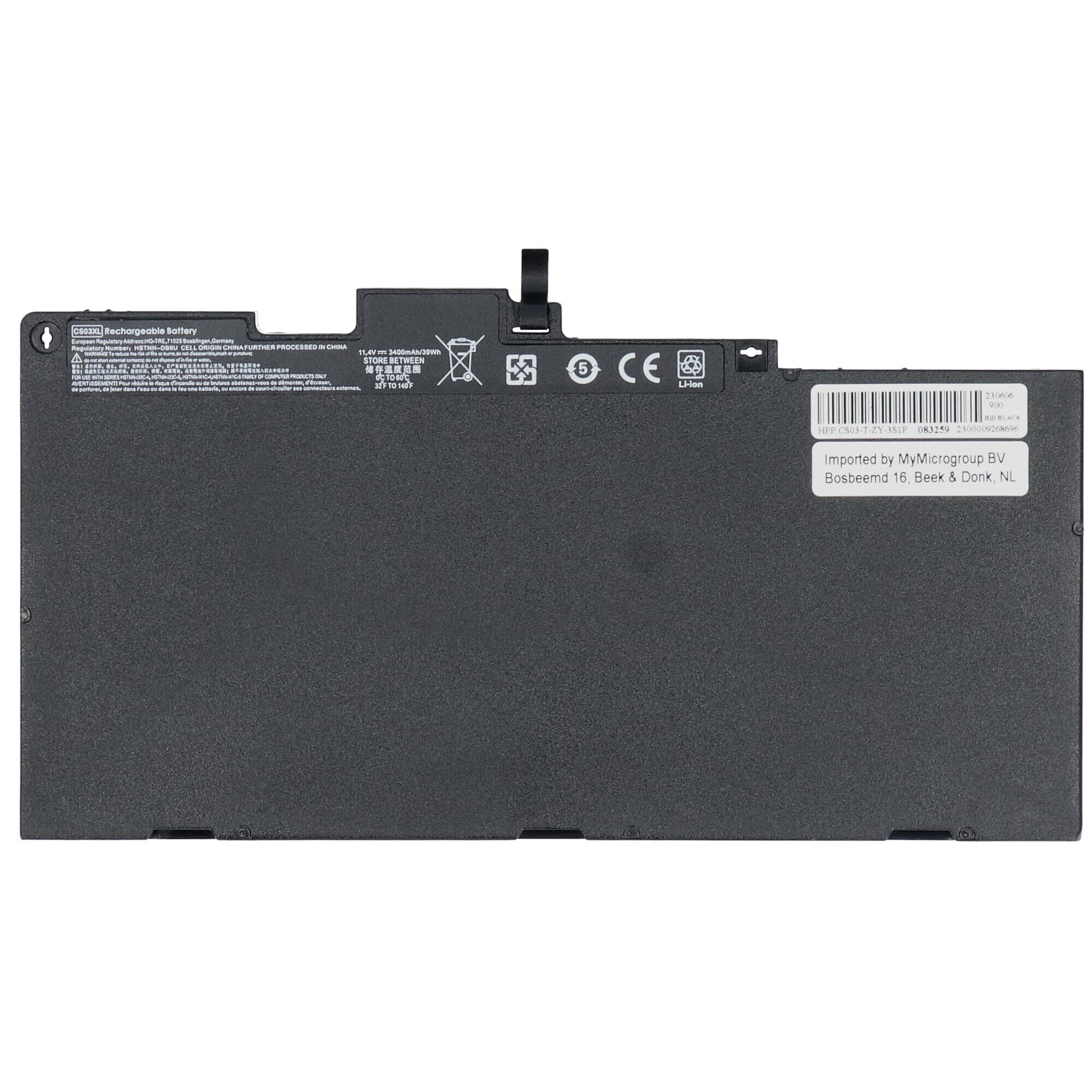 Laptop accu 3400mah