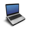 Act connectivity laptopstandaard, met ventilator, hoogte verstelbaar in 2 standen (zwart, 4-poorts usb 2.0 hub)