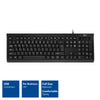 Act business toetsenbord usb (qwerty us layout)