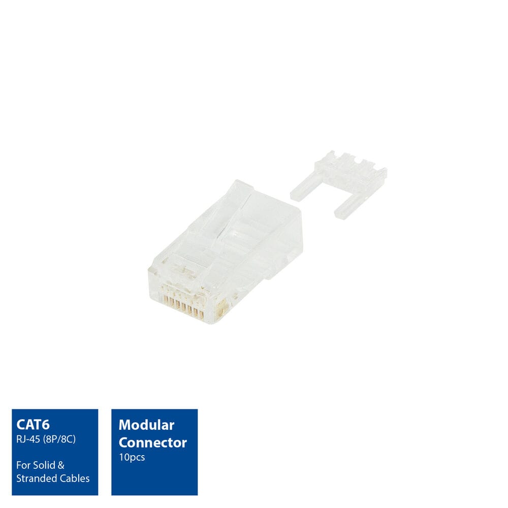 Act utp cat6 modulaire connector, rj45, zip bag