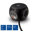 Act vierkante stekkerdoos (pdu) met 3 sockets type f 1,5m