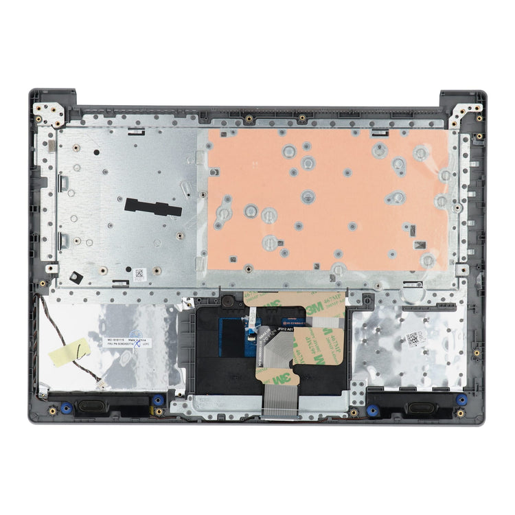 Lenovo laptop toetsenbord qwerty us + top cover - zilver