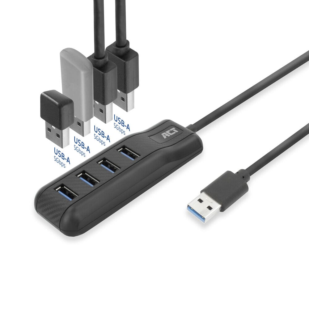 Act usb-a hub 3.0, 4 port usb-a
