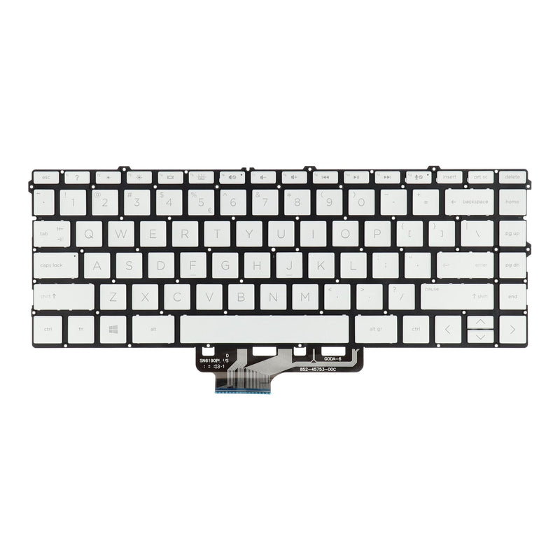Ty hp laptop toetsenbord qwer us, backlit