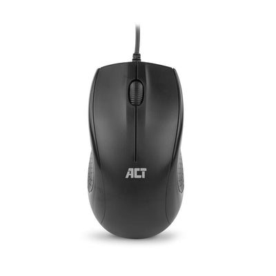 Act wired full-size optical mouse 1000 dpi, silent click