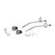 Massload bevestigings-set v alu drager zilver