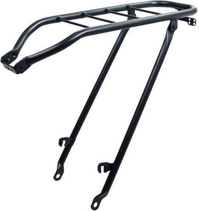 Steco achterdrager 28 inch aldo 50cm mat zwart 6mm