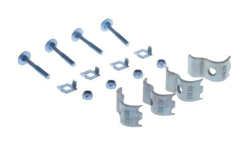 bevestigingsset monkey mee bagagerekje zilver