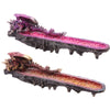 Geode draak rots wierookhouder