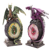 Geode draak mantel klok
