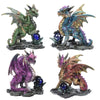 Enchanted nightmare draak - bergkristal waarzegger