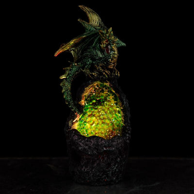 Dark legends kristalgrot led draak