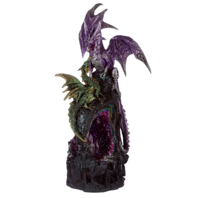 Dark legends amethist kristal draak