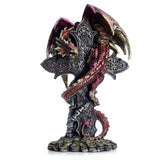 Dark legends keltisch kruis schatbewaarder draak - afbeelding 1