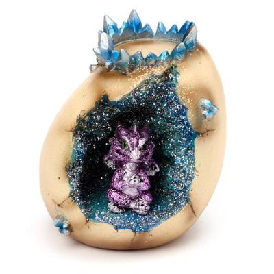 Elements baby draak kristal ei waxinelichthouder