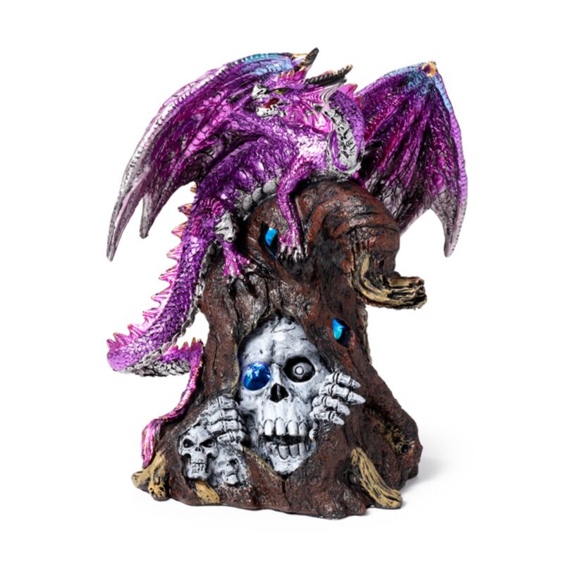 Dark legends keeper of the death gate dragon amethist led