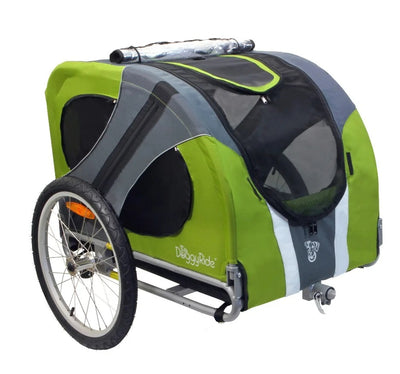 Abi doggyride fietskar novel20 hondenkar groen (incl. riem set)
