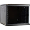 Dsi 9u wandkast met glazen deur - ds6609 server rack (zwart, 600 x 600 x 500mm)