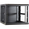 Dsi 9u wandkast met glazen deur - ds6609 server rack (zwart, 600 x 600 x 500mm)