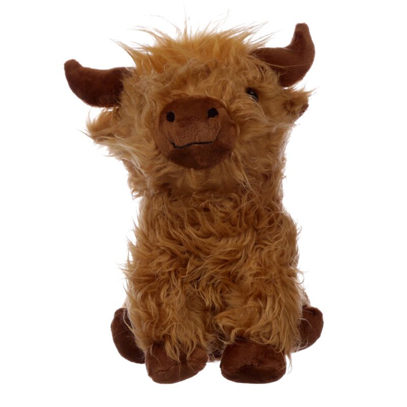 Highland coo pluche koe pluche deurstopper