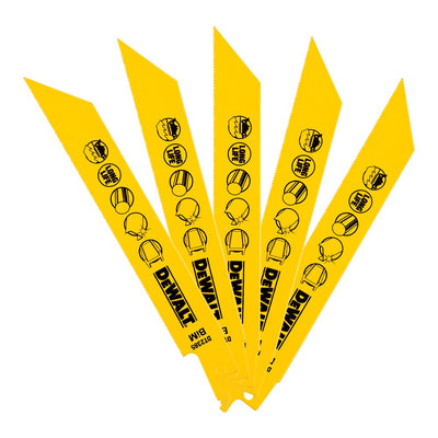 Dewalt accessoires reciprozaagblad bim 152x1,0mm plaatmetaal tot 1,5mm - dt2385-qz