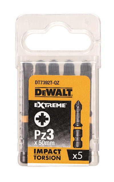 Dewalt accessoires impact torsion 50mm pz3 - dt7392t-qz