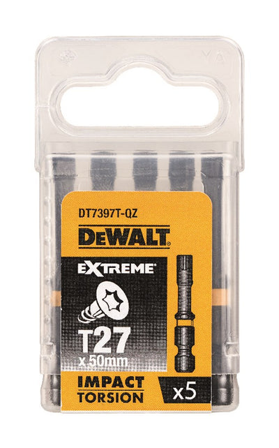 Dewalt accessoires impact torsion 50mm torx t27 - dt7397t-qz