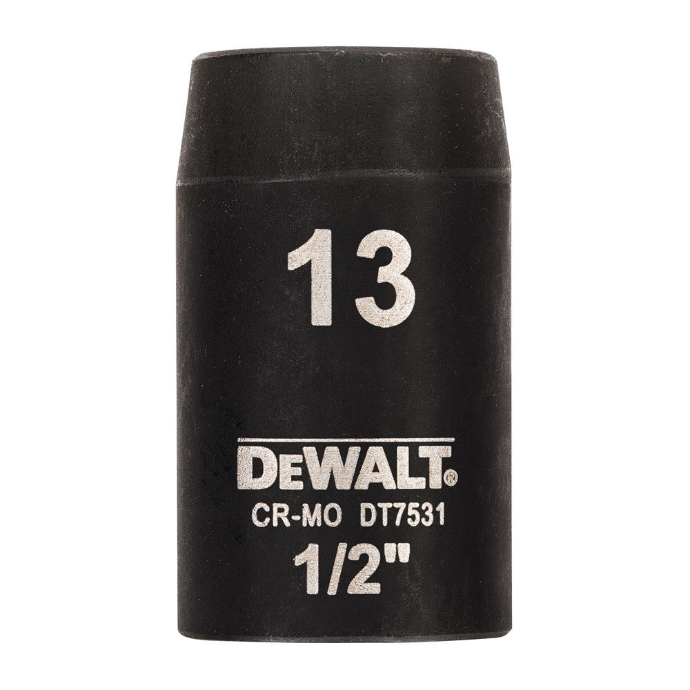 Imp dewalt accessoires act dop 13mm 1 2 (kort - 38mm) - dt7531-qz