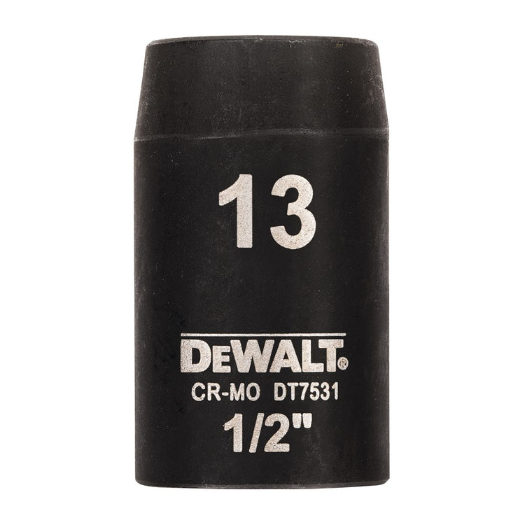 Imp dewalt accessoires act dop 13mm 1 2 (kort - 38mm) - dt7531-qz
