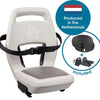 Qibbel achterzitje junior pebble grey q365