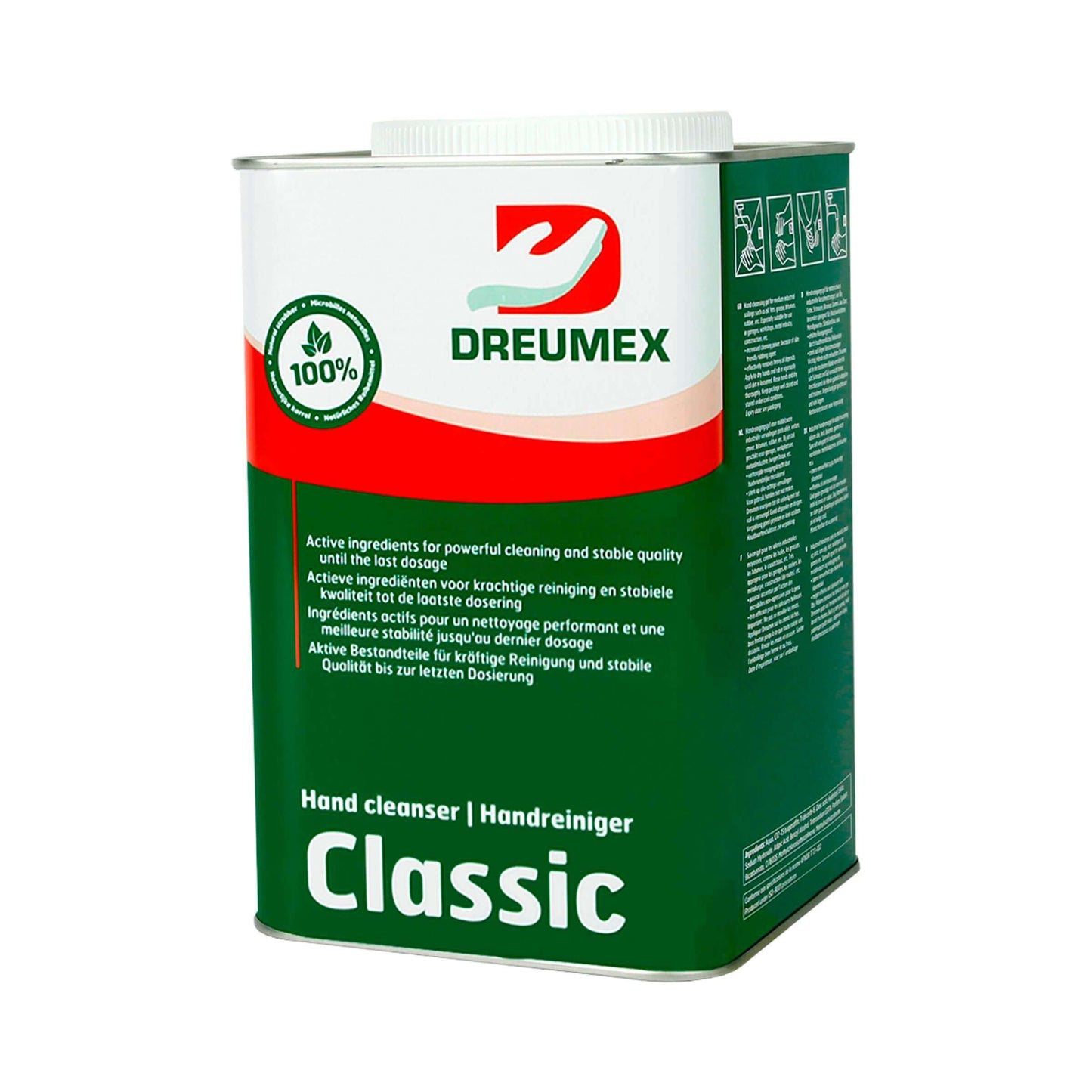 Zeep Dreumex blik rood 4.5 ltr classic