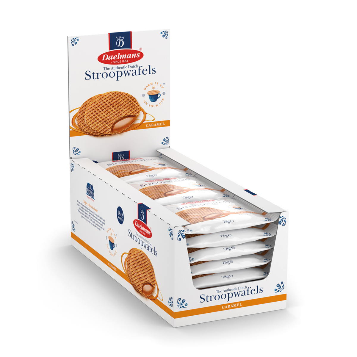 Daelmans automaat stroopwafels (36x 2 stuks)