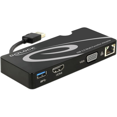 DeLOCK Adapter USB 3.0 > HDMI VGA + Gigabit LAN + USB 3