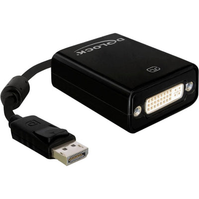 Delock displayport naar dvi-i adapter (zwart, 0,12 meter, passief)
