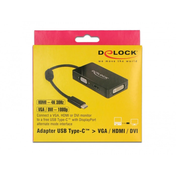 Usb c hub - 3 poorten