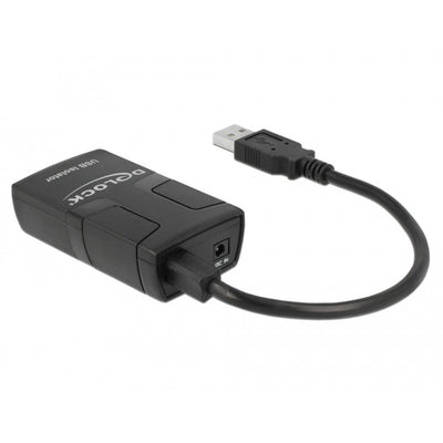 Delock usb isolator met 5 kv isolation adapter (zwart)