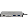 Delock usb type-c dockingstation 4k (zilver)