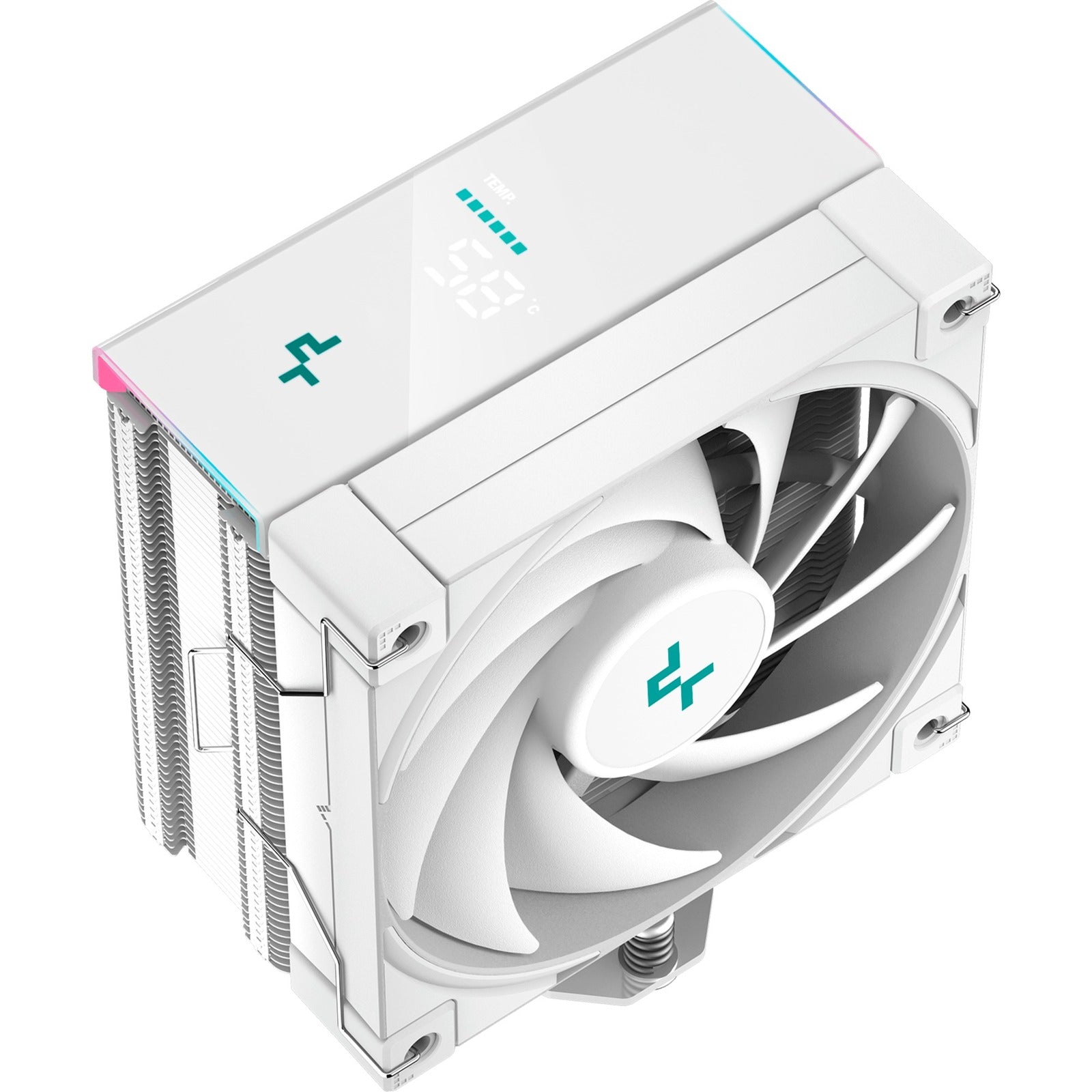 Deepcool ak400 digital rgb cpu-koeler (wit)