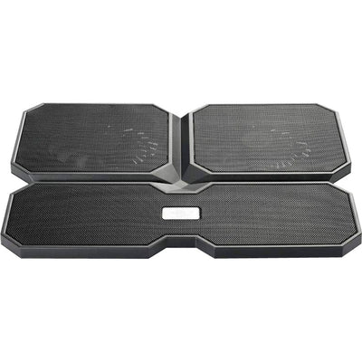 Deepcool multi core x6 laptopkoeler (zwart, 2x usb 2.0)