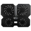 Deepcool multi core x6 laptopkoeler (zwart, 2x usb 2.0)