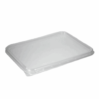 Deksel voor kilobak pp transparant 195x140mm (50 stuks)