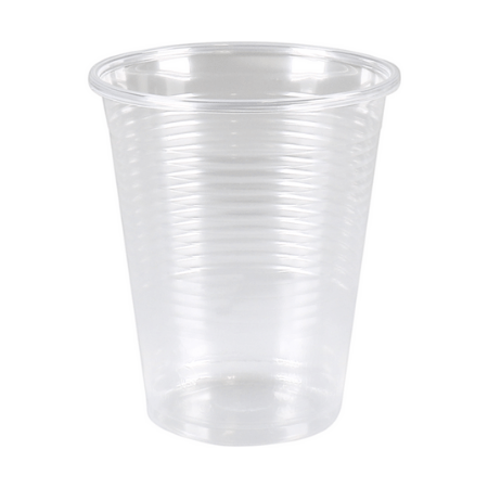 Depa plastic beker per stuk verpakt (500x 180cc)