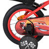 Disney autos disney cars kinderfiets - jongens - 12 inch - rood