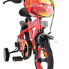 Disney autos disney cars kinderfiets - jongens - 12 inch - rood