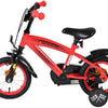 Disney autos disney cars kinderfiets - jongens - 12 inch - rood
