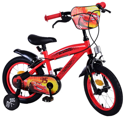 Disney Disney Kinderfiets Jongens 14 inch Rood Twee handremmen