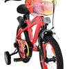 Disney autos disney cars kinderfiets - jongens - 14 inch - rood